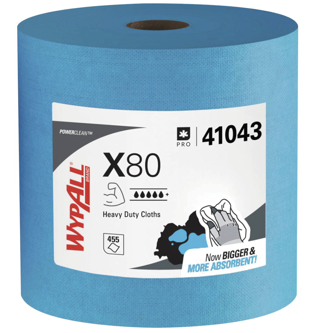 Wypall® X80 Wipers, Jumbo® Roll