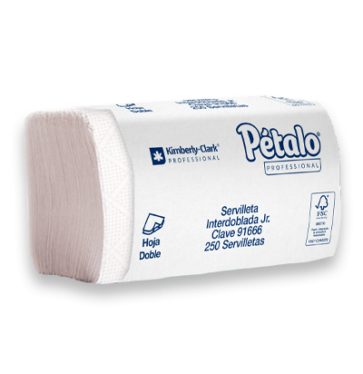Servilleta Interdoblada Jr. Pétalo®